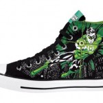 DC comics Converse All Stair High-tops chuck taylors green lanturn