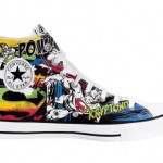 DC comics Converse All Stair High-tops chuck taylors kryptonite
