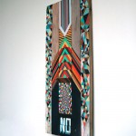 artist richard pearse 03 150x150 Artist of the Day: Richard Pearse W/ Colorful Wooden Plank & Combinations Of Words! Ok, Maybe, No, & Yes!