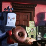Donuts  Robots, Illustrations by Eric Joyner! Man's Greatest Food, His Coolest Creation! 1