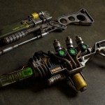 Fallout 3 energy weapons a3-21 plasma rifle, aer9 laser rifle specialist