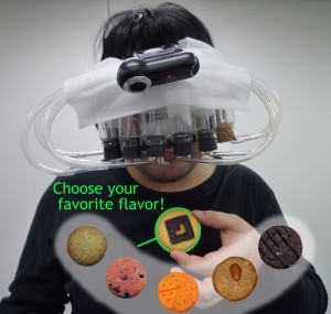 Meta Cookie Worlds 1st Pseudo Gustation System Eat Smell Every Cookie Flavor 1 Cookie   Meta Cookie, Worlds 1st Pseudo Gustation System! Eat/Smell Every Cookie Flavor w/ Just 1 Cookie!