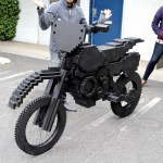 Pixelated 8-Bit Motorcycle & Helmet by Justin Harder (Harder Studio)! 3
