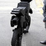 Pixelated 8-Bit Motorcycle & Helmet by Justin Harder (Harder Studio)! 5