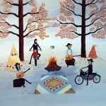 markalsweiler 02 150x150 Artist of The Day: From Sydney, Australia, Mark Alsweiler! Funky People & A Horse W/ A Guitar, How Rad.