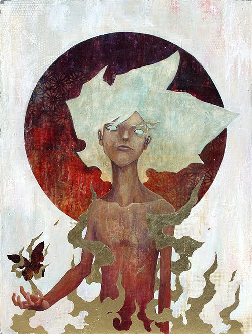 yoskay yamamoto 01 Artist of The Day: Yoskay Yamamoto W/ Her Art! Playful & dark, Yet Soft & Smooth Paintings.