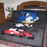 Marquise-Crats stephanie  Nintendo Quilt sonic mario princess zelda kirby controller 8-bit megaman  sega 2