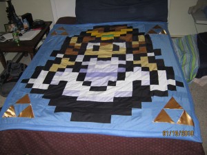 Marquise-Crats stephanie  Nintendo Quilt sonic mario princess zelda kirby controller 8-bit megaman  sega 7