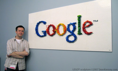 google images logo. LEGO Google Logo Sculpture