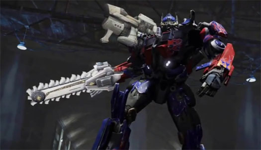 transformers dark of the moon optimus prime trailer. Optimus Prime#39;s weapons