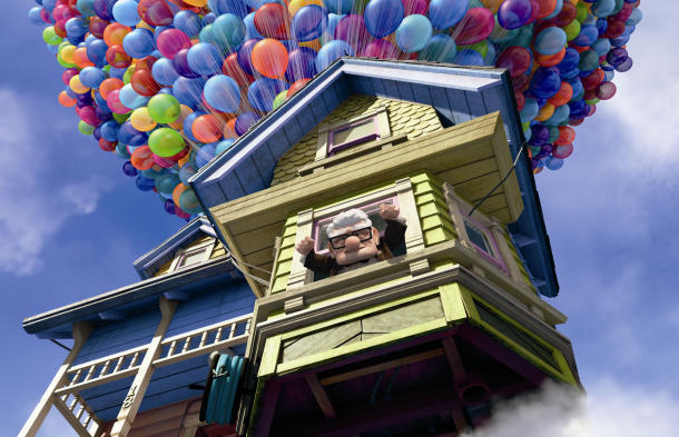 Pixar. like in Disney Pixar#39;s UP!