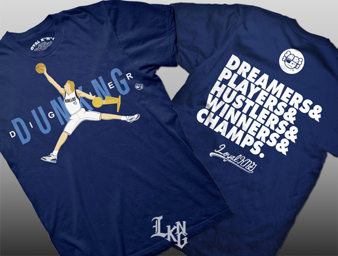 DunKNGDiggler navy promo
