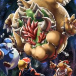 The_prologue_to_Mario_Galaxy_3_by_MasaBowser Nintendo's Bowser Artwork by MasaBowser! The Art of the Life of Mario's Peach Stealing King Bowser Koopa