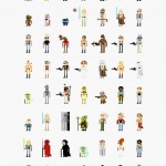 8-Bit Art of Geek Films by Fitz Fitzpatrick! Featuring Aliens, Lord of the Rings, Star Wars