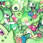 Darien Chen geegeet green party pokemon