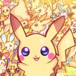 Darien Chen yellow party pokemon pikachu geegeet zapdos