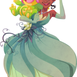 Disney Princess Illustrations by Kuitsuku, Featuring Brave's Merida, Tiana, Belle, Jasmine, Ariel, & Rapunzel2