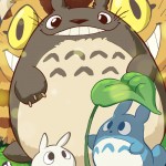 Studio Ghibli Fan-Art by Kevin Bolk, Featuring Totoro, Kiki, Mononoke, Nausica, Howl's Moving Castle & More