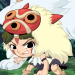 Studio Ghibli Fan-Art by Kevin Bolk, Featuring Totoro, Kiki, Mononoke, Nausica, Howl's Moving Castle & More2