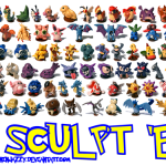 151 Pokemon Sculptures by Ninjazzy Gotta Sculpt em All