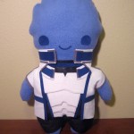 Mass Effect Custom Plushies by ViciousPretty! Featuring Garrus, Liara, Tali, Wrex, Legion, & Mordin5