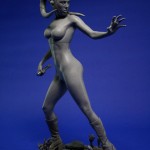 Star Trek, Star Wars, & Street Fighter Sculptures by Chris Vierra (EvilNinjaChris), Featuring Spock, Kirk, Aayla Secura, Ken Masters, & Akuma3