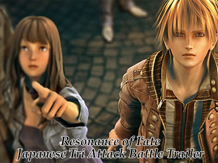 Resonance of Fate, Japanese Tri Attack Battle Trailer! Showing Off ...