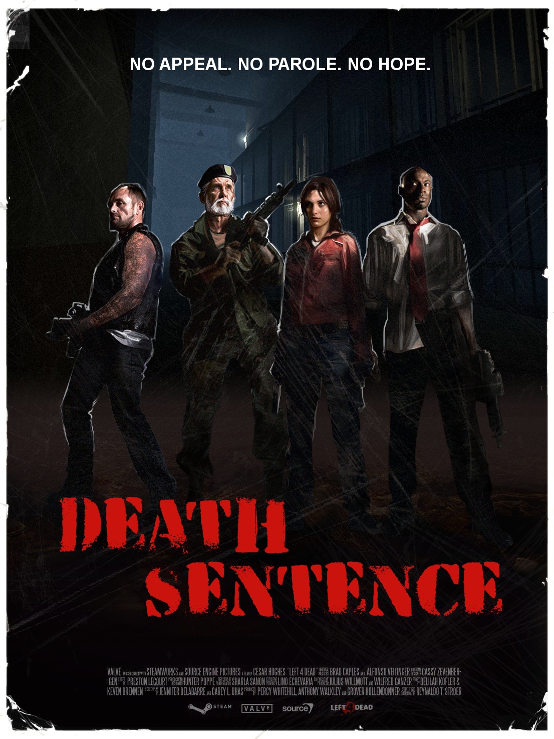 Left 4 Dead Survival Map: Death Sentence, Developed & Provided by ...