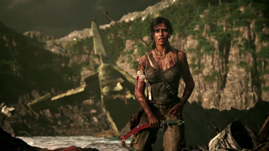 2012 “Tomb Raider” Laura Croft Video Game Cinematic GC Intro Trailer ...